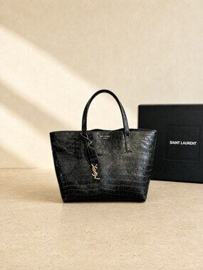YSL Shopping Large Leather Tote Bag | New / Unused